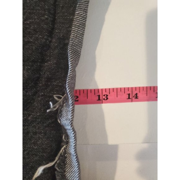 Madewell The Perfect Jean Short Black, Size 27, Style L4404, RN 77388 - Picture 6 of 7